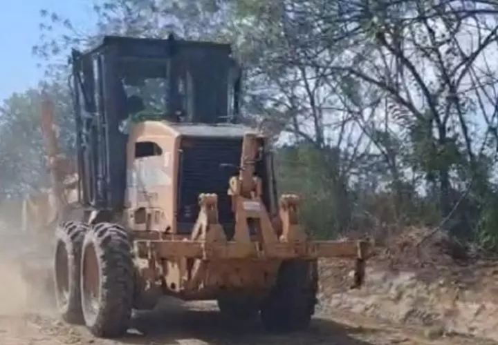 Las obras iniciaron con 18 kilómetros en El Jobo en Antón. Foto: Cortesía.