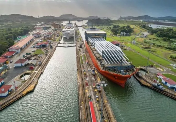 Canal de Panamá. Foto: Cortesía.