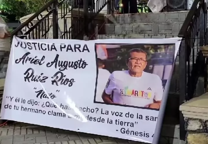 María Guadalupe Ruíz, expresó que no se cansará de alzar su voz hasta que se haga justicia por su padre, un hombre ampliamente conocido y apreciado en la comunidad.  Foto. Thays Domínguez