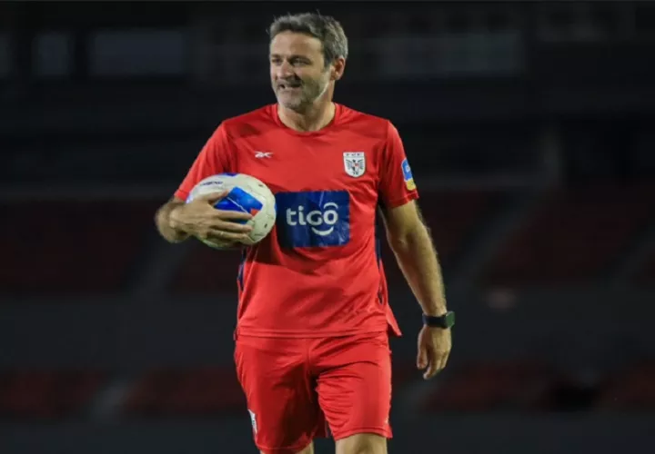Thomas Christiansen, técnico de Panamá. Foto: Fepafut