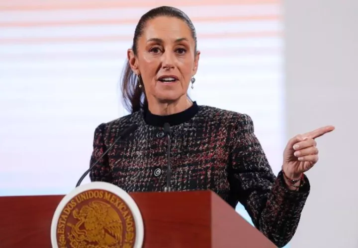 Claudia Sheinbaum, presidenta de México. Foto: EFE