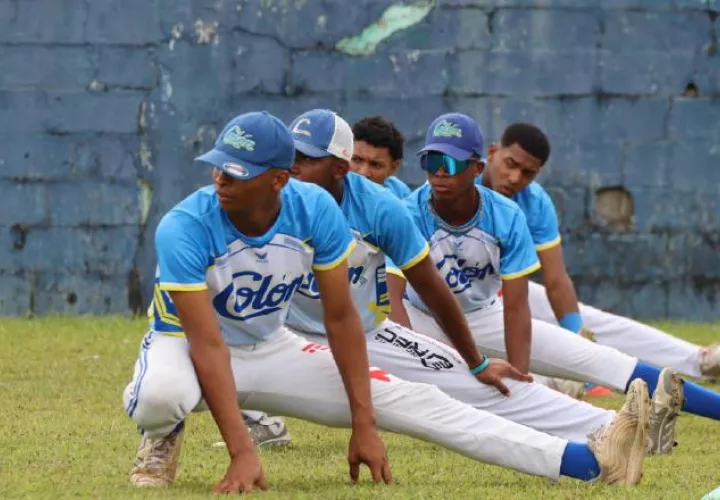 Colòn se prepara para el torneo del béisbol juvenil. Foto: Fedebeis