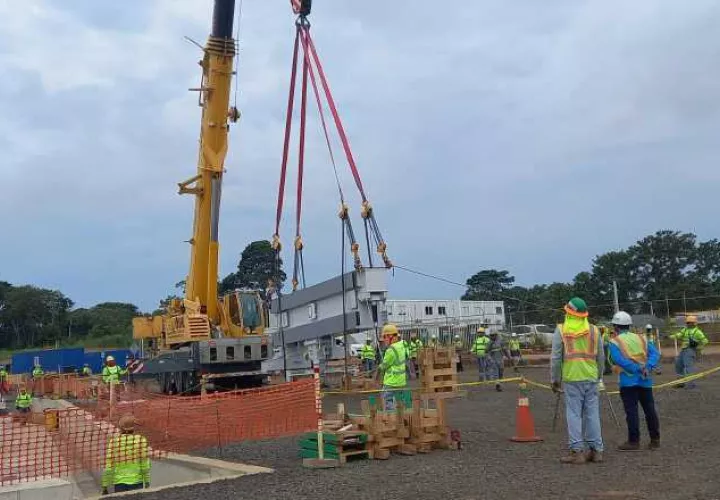 La producción de concreto y, sobretodo, cemento ha caído a niveles iguales de finales de 2020. Archivo