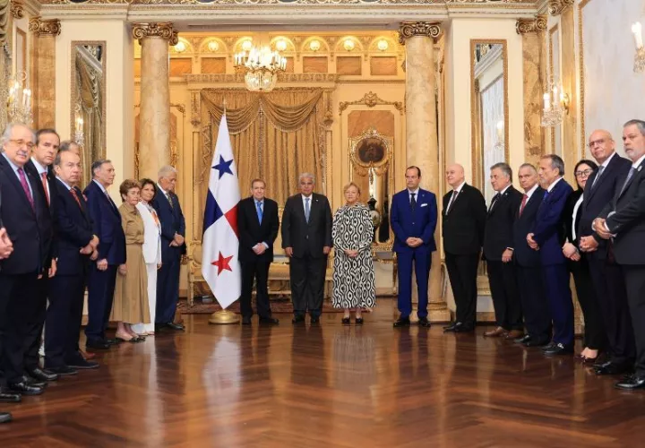 El presidente, José Raúl Mulino, recibió al presidente electo de Venezuela Edmundo González Urrutia. Foto: Cortesía