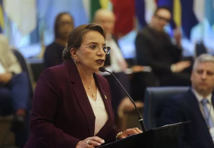  Xiomara Castro, presidenta de Honduras.