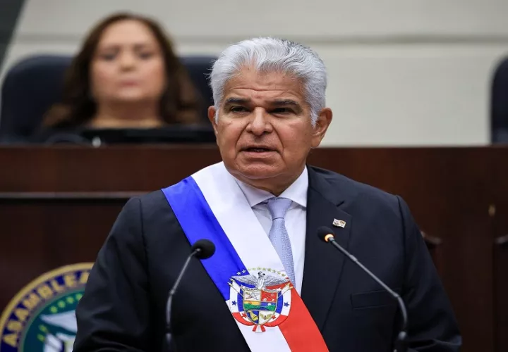 José Raúl Mulino, presidente de la República. 