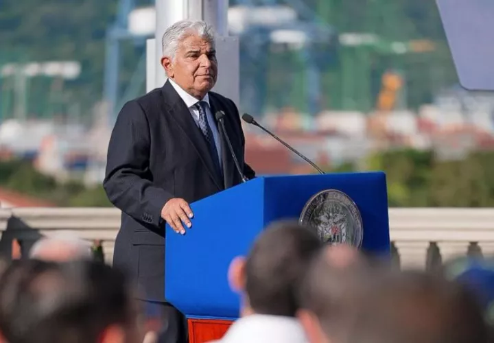 José Raúl Mulino, presidente de la República. Foto: Cortesía