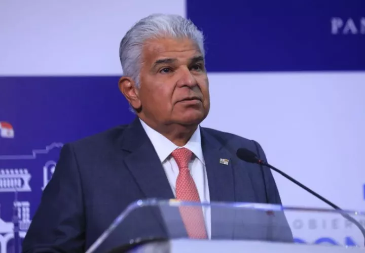 José Raúl Mulino, presidente de Panamá. Foto: Cortesía