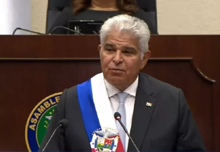 Presidente José Raúl Mulino. 