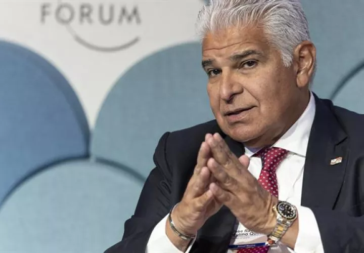 José Raúl Mulino, presidente de la República.