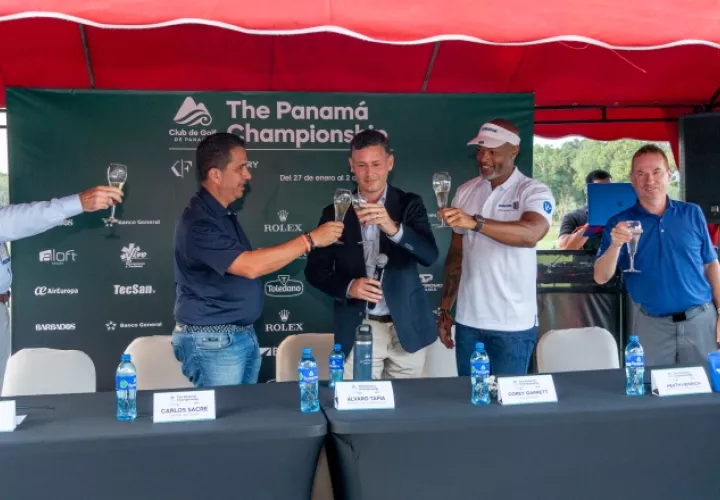 Inauguración del Panamá Championship. Foto: Cortesía