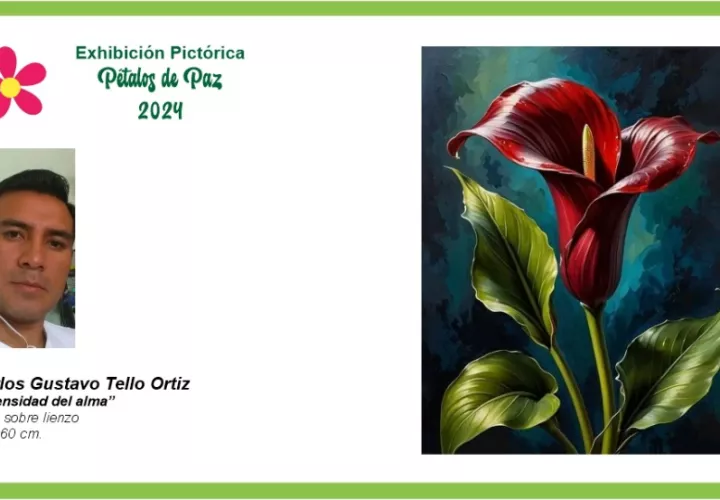 Carlos Gustavo Tello Ortiz (Perú)- "Intensidad del alma". Foto: Cortesía