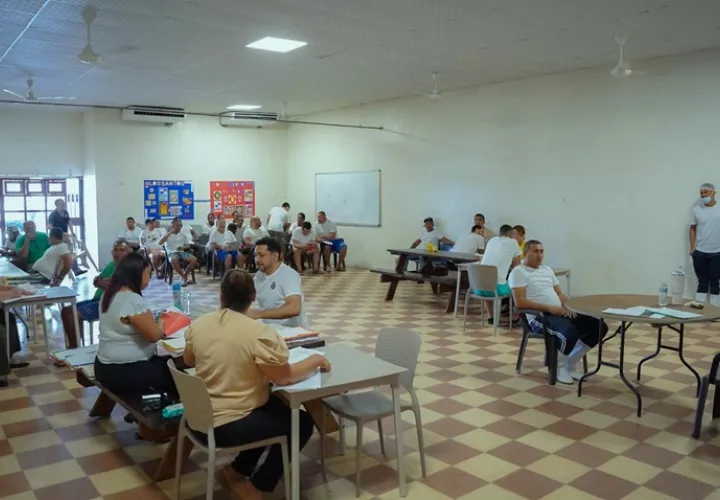 El proceso inició en el Centro de Rehabilitación y Transitorio de Tinajitas 