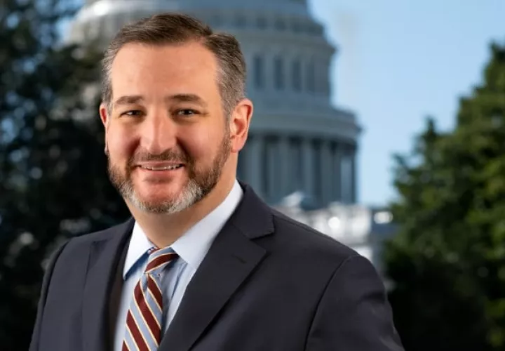 Senador republicano, Ted Cruz.