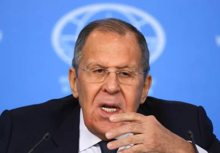 El ministro de Exteriores ruso, Serguéi Lavrov. Foto: EFE