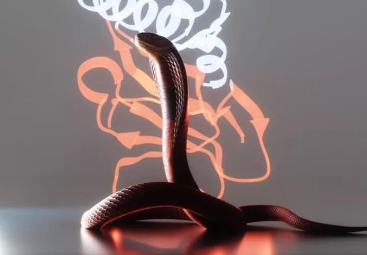 Los científicos han profundizado en el conocimiento de las toxinas de serpiente. Foto: EFE