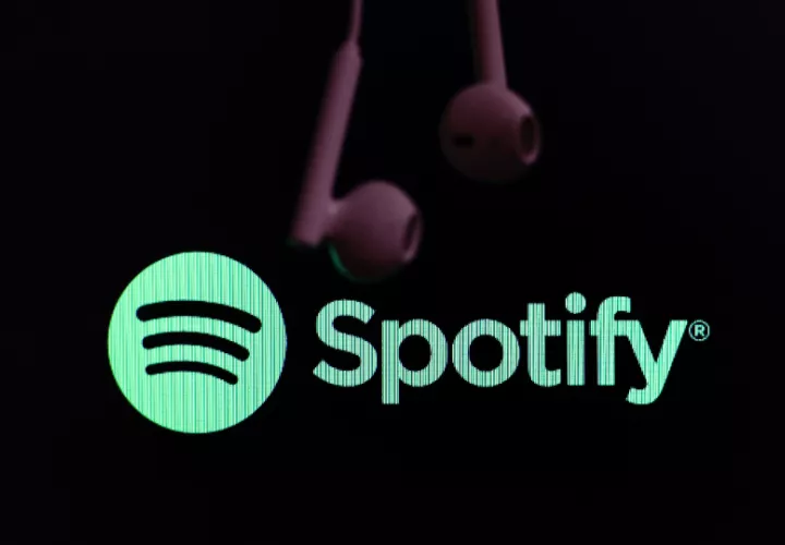 El logotipo de la compañía de ‘streaming’ de música Spotify. Foto: EFE / Ritchie B. Tongo