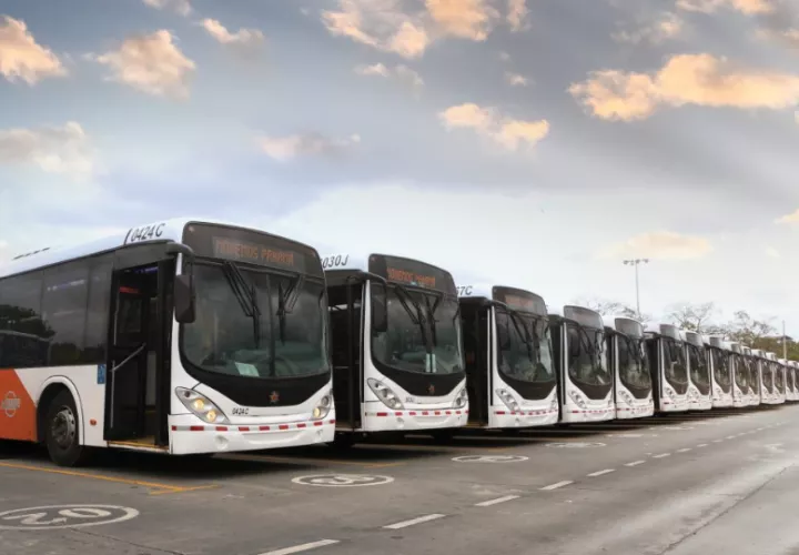En circulación hay entre 1,040 a 1,042 buses. Foto: Mi Bus