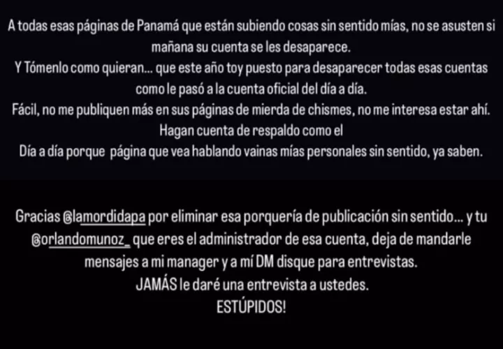Historias de Abraham Pino. Foto: Tomada de @abrahamdpe