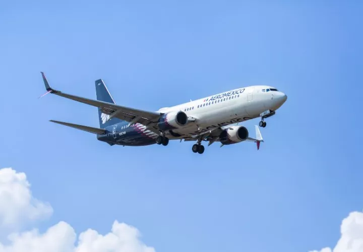 Vuelo de Aeroméxico. Foto: Cortesía