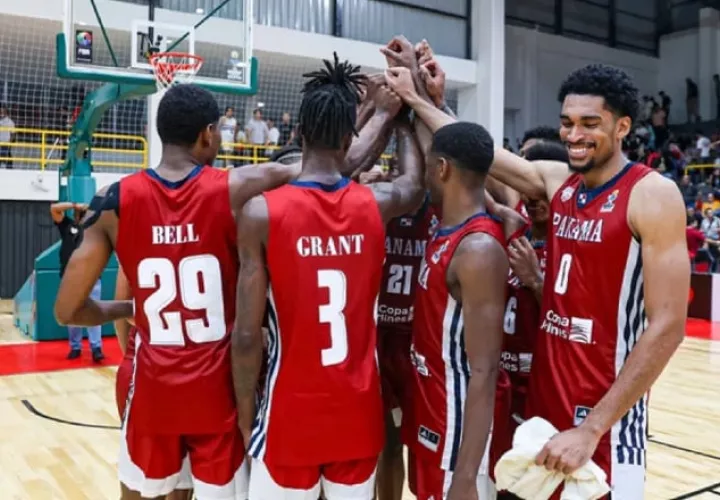 Selección de baloncesto de Panamá. Foto: Fepaba