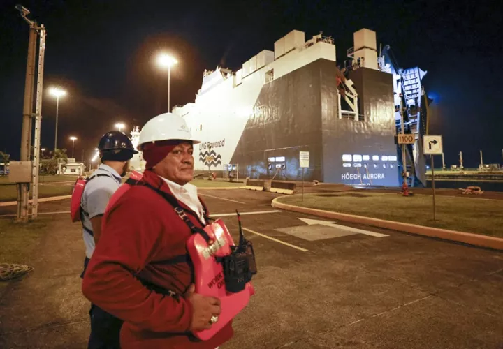 El Höegh Aurora se considera el buque más ecológico del mundo. Foto: EFE/ Bienvenido Velasco