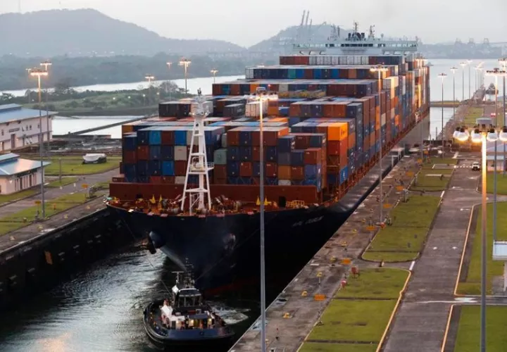 Canal de Panamá. Foto: EFE