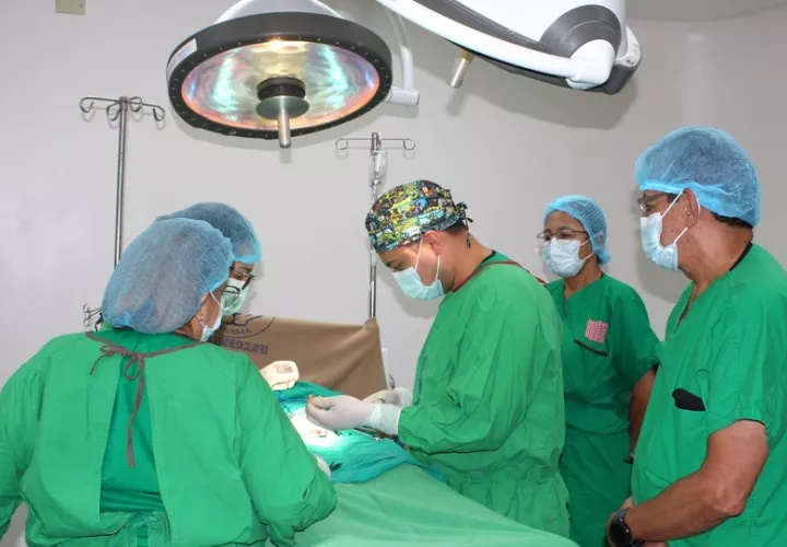 Este quirófano fue utilizado durante la pandemia como área de atención especial para pacientes críticos. Foto. Cortesía. CSS