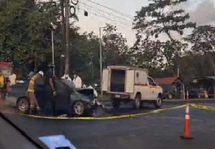 En la provincia de Colón, seis personas han perdido la vida en accidentes de tránsito.
