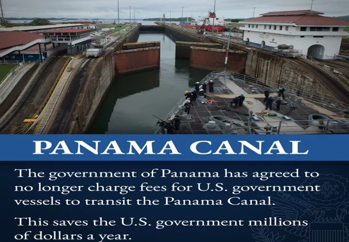 Estados Unidos tiene en la mira el Canal. 