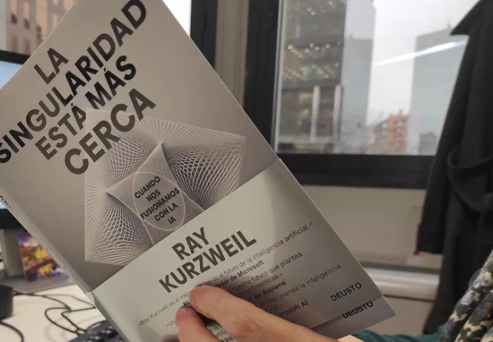 Autor Ray Kurzweil es director de ingeniería en Google. Foto: EFE