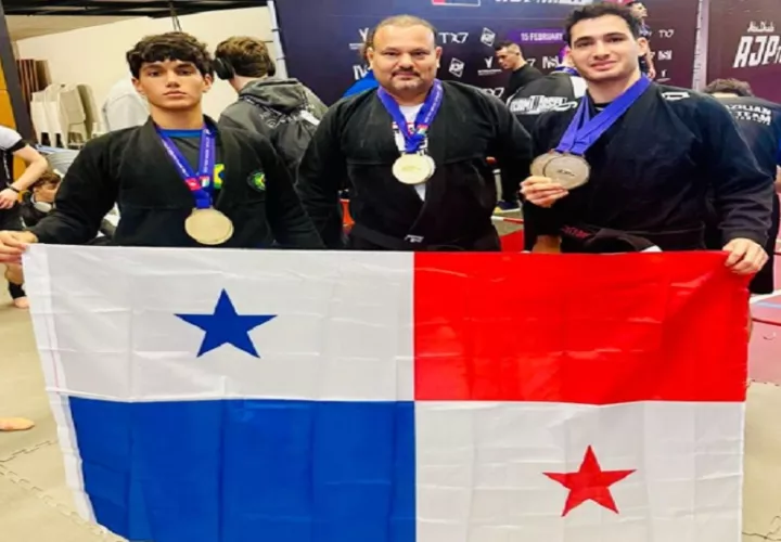 Panameños se cuelgan medallas en Suiza. Foto:Cortesía