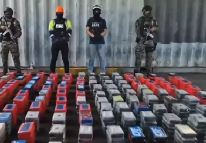 La incautación de drogas es otro duro golpe al narcotráfico. Foto. Cortesía. Proteger y Servir