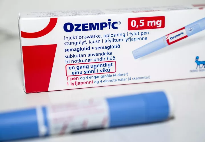 Fotografía de archivo de un paquete de Ozempic. Foto: EFE