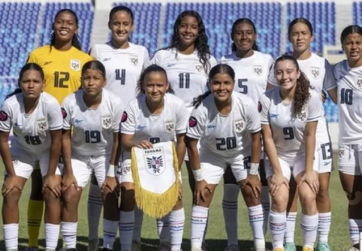 Panamá Sub-20 Femenina de la Concacaf.  Foto: FPF