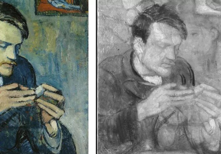 Un retrato inédito del pintor español Pablo Picasso, de una mujer misteriosa.a