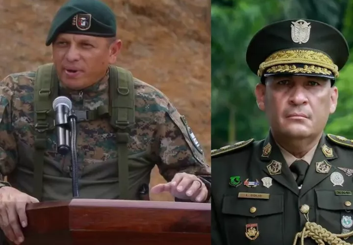 Jorge Gobea y Larry Solís (dcha.).