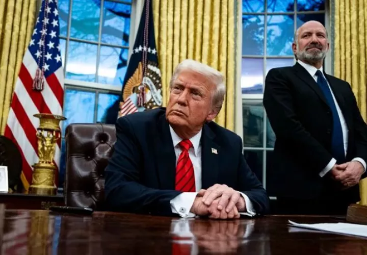 Donald Trump, presidente de Estados Unidos.  Foto: EFE