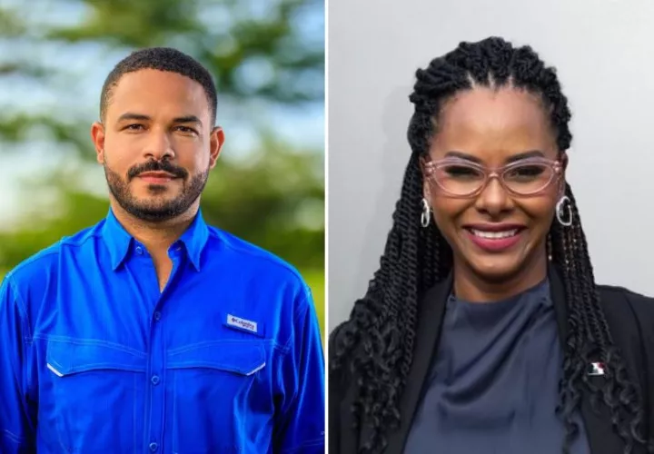Los diputados Betserai Richards y Walkiria Chandler.