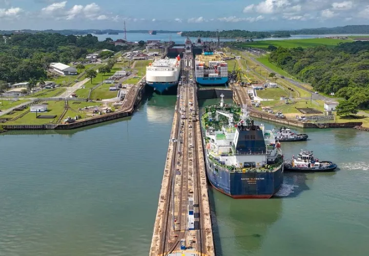 Canal de Panamá. Foto: Cortesía