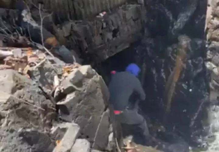 Las autoridades precisaron que debido al tipo de estructura que se construyó, se requerirá de varios días de trabajo para eliminar completamente esta represa. Foto. MiAmbiente