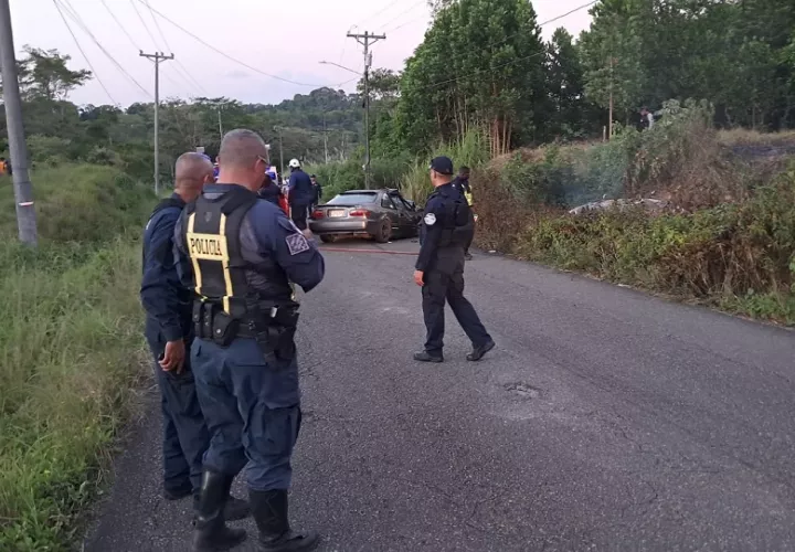 Las autoridades investigan las generales de las víctimas de este accidente. Foto. Diomedes