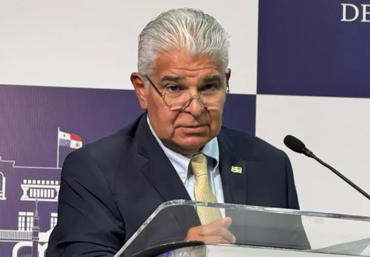 José Raúl Mulino, presidente de la República. Foto: Cortesía
