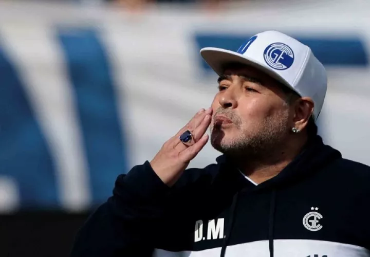 Diego Maradona. Foto:EFE