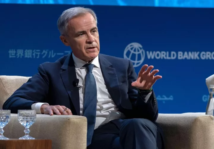 Foto de archivo del exgobernador del Banco de Canadá y del Banco de Inglaterra, Mark Carney. EFE