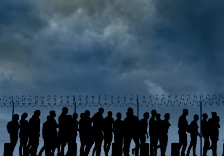 Donald Trump declaró este sábado lo que llamó el fin de la 'invasión' de migrantes hacia Estados Unidos. Foto ilustrativa