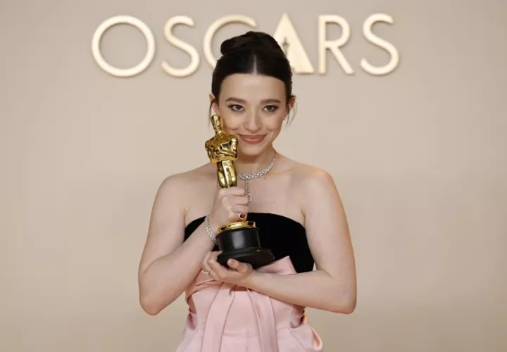 Mikey Madison, ganadora del Óscar a mejor actriz protagonista por 'Anora'. Foto: EFE