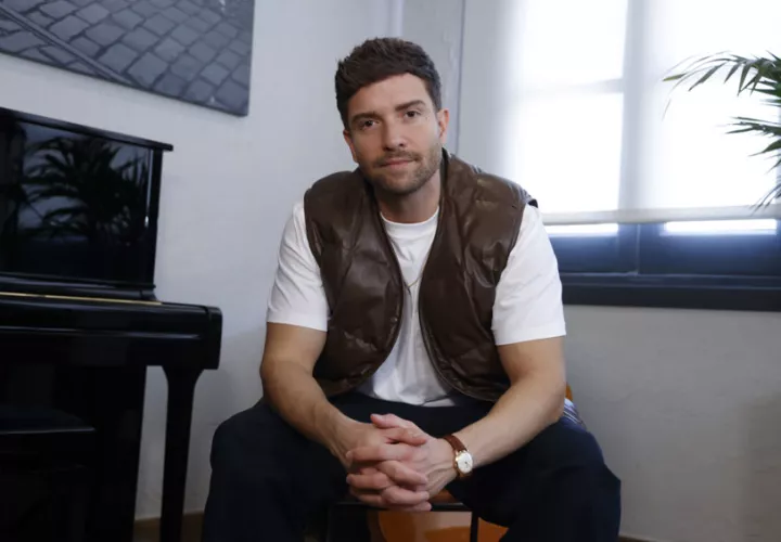 El músico Pablo Alborán presenta de su sencillo 'Clickbait'. Foto: EFE