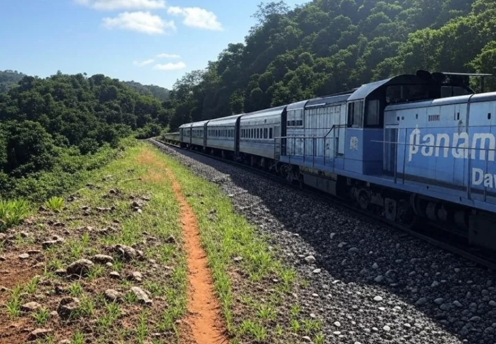 El tren Panamá-David dinamizará la economía en el interior del país. Foto: Grok
