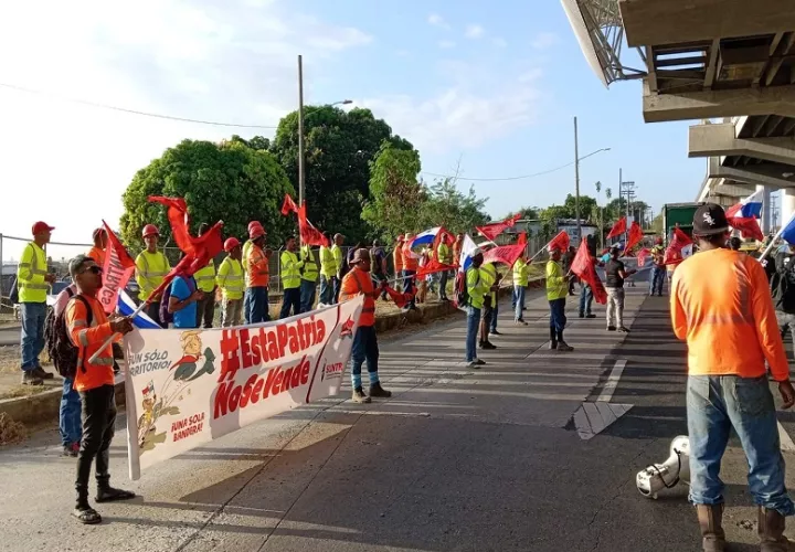 Miembros del Suntracs. Foto: Cortesía